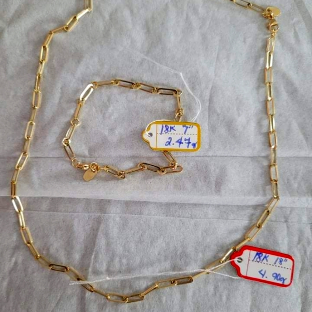 SOLD - Bracelet 18K Saudi Gold (pawnable)